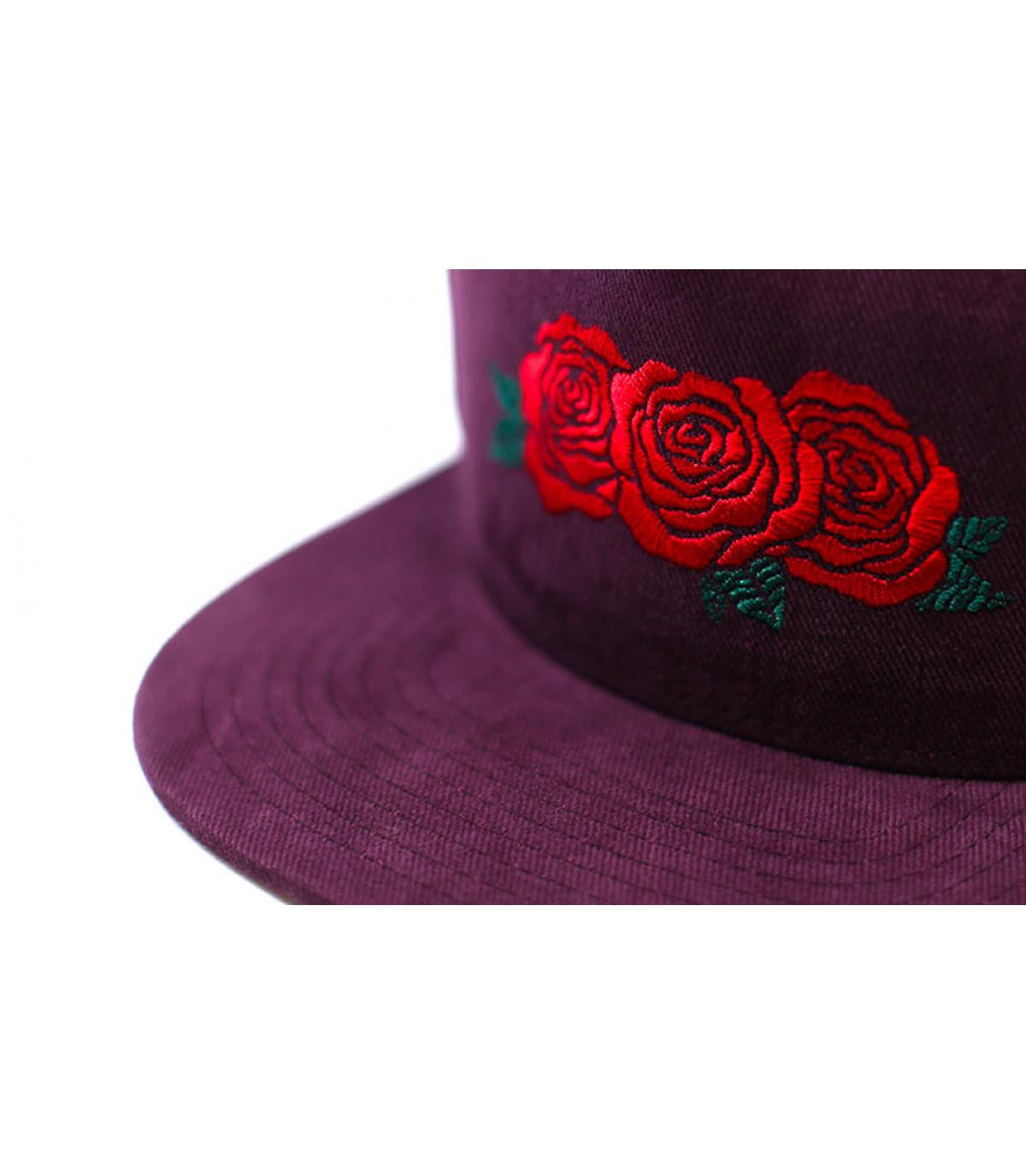 Snapback bordeaux Huf Rosen